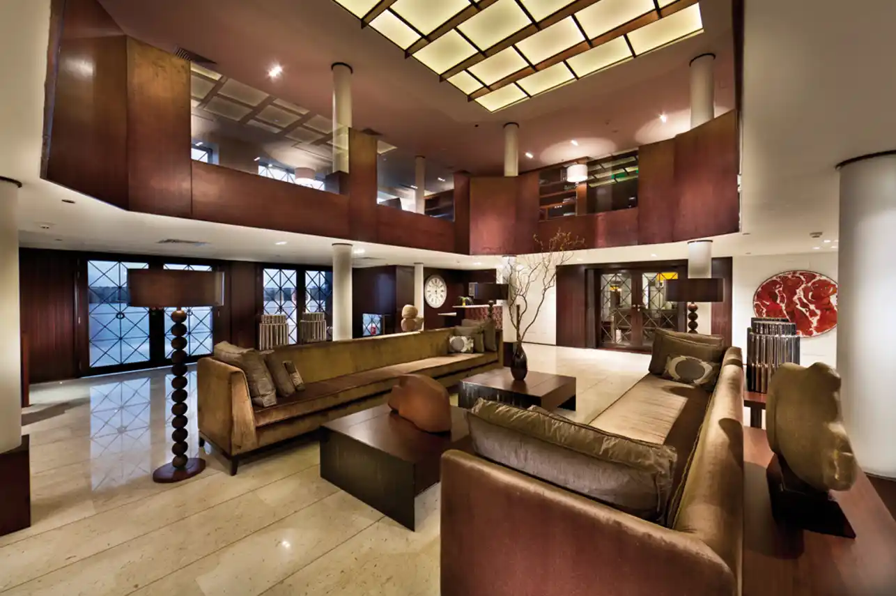 Lobby of the M.S. Esplanade Nile Cruise Nile cruise